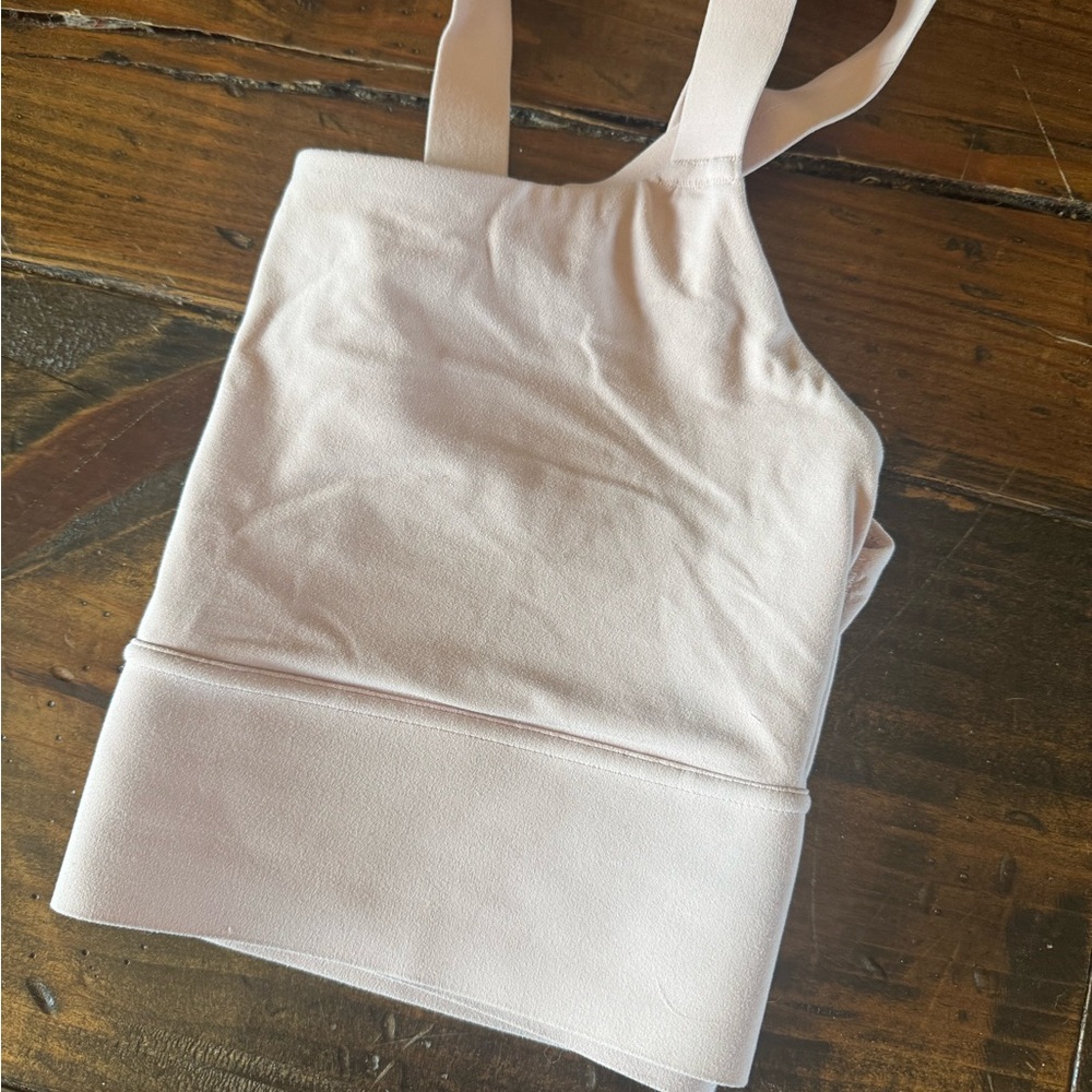 Athleta Soft Pink Textured Top